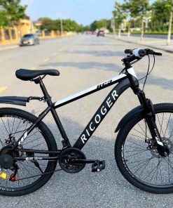 Xe Đạp Địa Hình RICOGER RC-3 Khung Thép Size 26inch, Bộ Đề Số Shiming 21 Tốc Độ