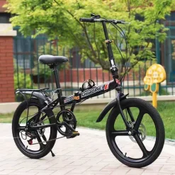 Xe Đạp Gấp Gọn SHIBOMIE Vành Đúc Size 20 inch