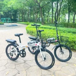 Xe Đạp Gấp Gọn SHIBOMEI Vành Nan Size 20