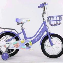 Mẫu Mới - Xe Đạp TONGBO Bé Gái Khung Cong 2 Dóng Size 14/16/18