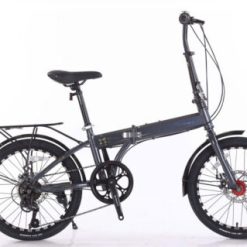Xe Đạp Gấp Gọn DKALN - Khung Thép Cacbon Tay Đề & Củ Đề Shimano Chính Hãng