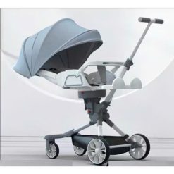 Xe Đẩy V9 Bản Cao Cấp Dày Dặn Đủ Màu Cho Bé Sơ Sinh- Đảo Chiều, Gấp Gọn Tiện Lợi