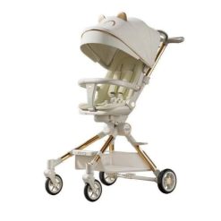 Xe Đẩy Gấp Gọn K8 Cho Bé - Tặng Kèm Bàn Ăn Dặm, Vô lăng Đồ Chơi