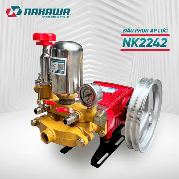 Đầu Phun Áp Lực 1.5Hp Nakawa NK2242