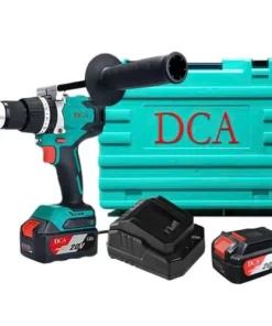 Máy Khoan Động Lực Dùng Pin DCA ADJZ03-13 (TYPE EM) BLDC - Thân Máy, 2 Pin 20V 4ah, Sạc, Hộp Nhựa