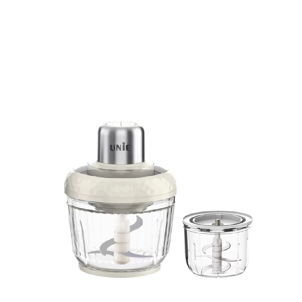 Máy Xay Thịt UNIE UM366 Dung Tích 2,5L, 2 Cối Xay Thủy Tinh