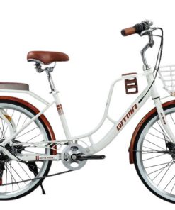 Xe Mini Nữ GITMA 24 - 26 Inch Có Bộ Đề 7 Tầng Lip Nhập Khẩu Chính Hãng (Tặng kèm để chân + đệm sau)