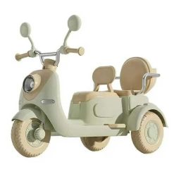 Xe Máy Điện DH318 Cho Bé, Có Điều Khiển Từ Xa Có 2 Chỗ Ngồi, 2 Động Cơ Có Kèm Sạc