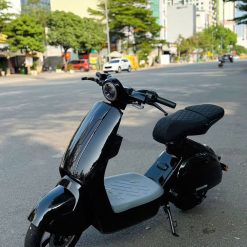 Xe Đạp Điện V3 Kiểu Dáng Vespa Nhỏ Gọn - hình 5
