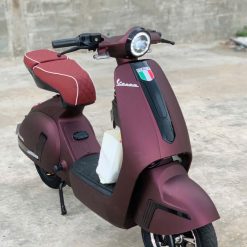 Xe Đạp Điện V3 Kiểu Dáng Vespa Nhỏ Gọn - hình 8
