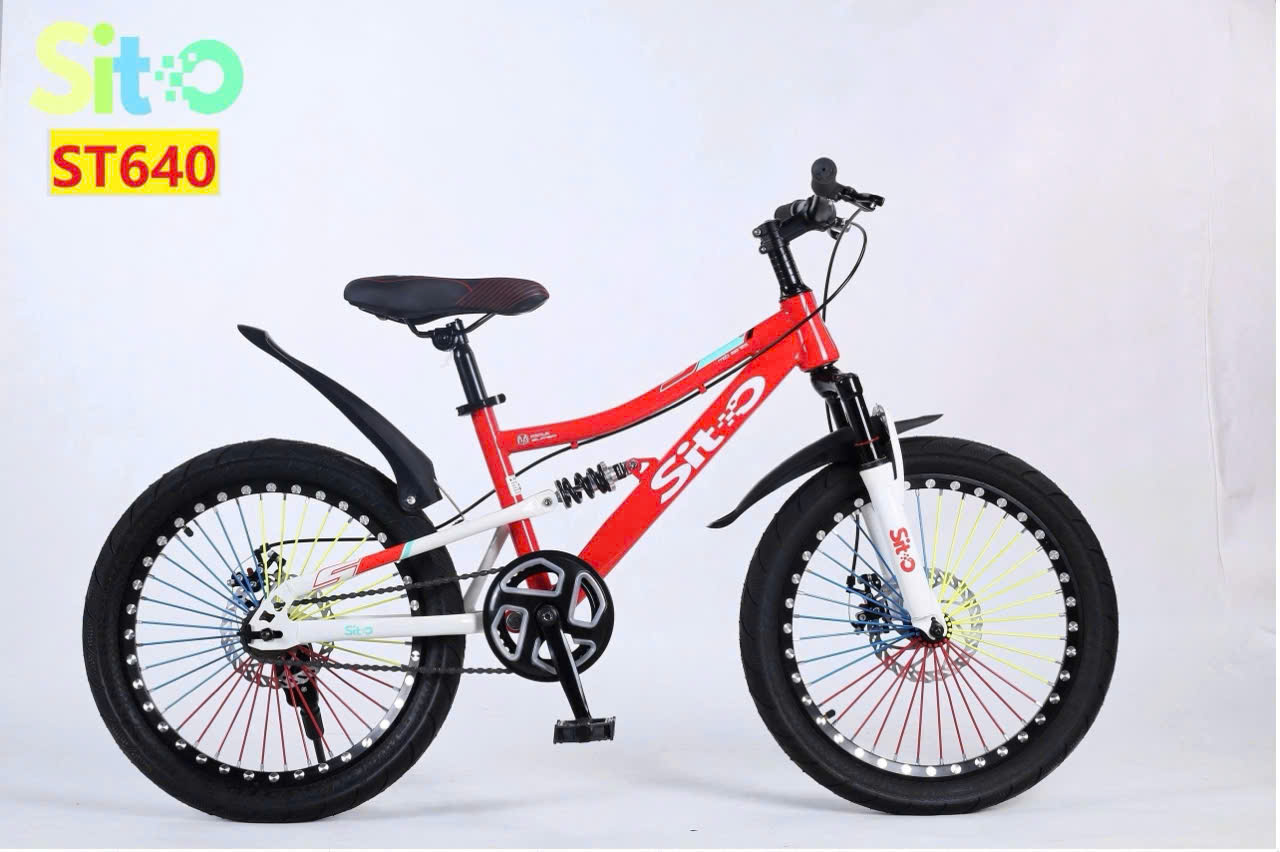 Xe Đạp Địa Hình Bé Trai SITO ST640 Mẫu Mới Cho Bé 6-10 Tuổi