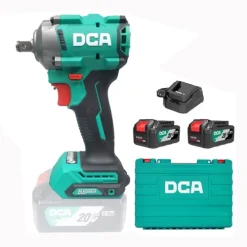 Máy Siết Bu Lông Dùng Pin DCA ADPB358 (TYPE EM) BLDC - Thân Máy, 2 Pin 20V 4ah, Sạc, Túi Vải