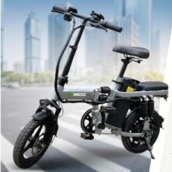 ( Pin 40Km/ Lần Sạc ) Xe Đạp Trợ Lực Điện Khung Nhôm Gấp Gọn FIMOO FLEX ULTRA Có 10 Chế Độ Giảm Sóc