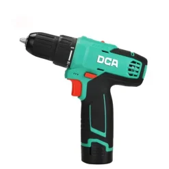Máy Khoan Vặn Vít Dùng Pin DCA ADJZ1202 (TYPE E) BLDC - Thân Máy, 2 Pin 12V 2ah, Sạc, Hộp Nhựa