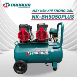 Máy Nén Khí Không Dầu Tốc Nhanh Siêu Êm 3750W 50L Nakawa NK-BH5050PLUS