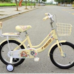 Xe Đạp Bé Gái ST20 Kèm Đệm Ghế Tựa Lưng Cho Bé Từ 2-8 Tuổi