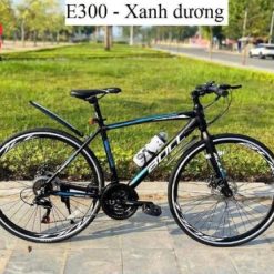 Xe Đạp Khung Nhôm Cao Cấp Touring Bull E300