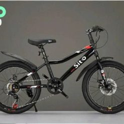 Xe Đạp Khung Cong ST200 Phong Cách Thể Thao Size 18/20/22 - Cho Bé 5-12 Tuổi - hình 3