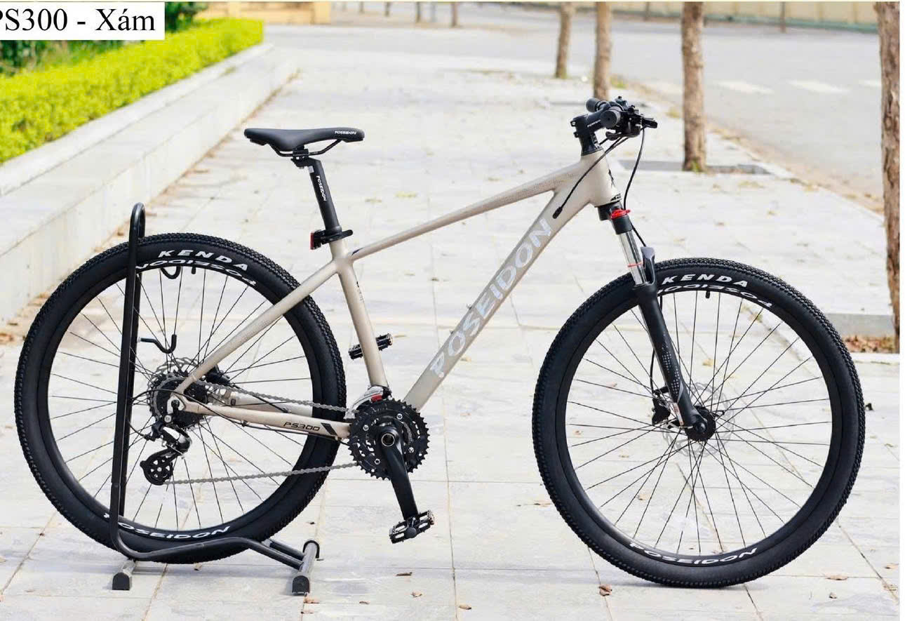 Xe Đạp Địa Hình Khung Nhôm POSEIDON PS300 Bánh 27.5 Inch, Phanh Dầu, Cối Nổ ARC
