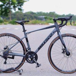Xe Đạp Đua Khung Nhôm Không Mối Hàn, Tay Lắc Milesco RS400