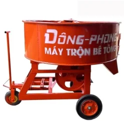 Máy Trộn Bê Tông Cưỡng Bức Bánh Răng Đông Phong 500L DFC500 (Cố Định) Không Động Cơ