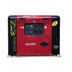Máy Phát Điện Chạy Dầu 7Kw Weima WM9600CES-U Siêu Cách Âm