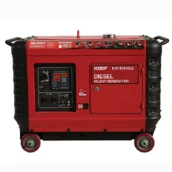 Máy Phát Điện Chạy Dầu 6Kw Koop KDF8500QQ Siêu Cách Âm