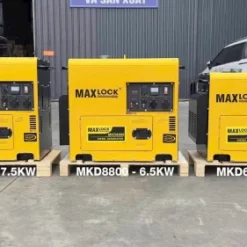 Máy Phát Điện Chạy Dầu 7.5Kw Maxlock MKD9800