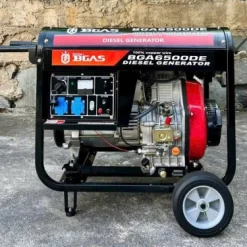Máy phát điện chạy dầu Bgas BGA6500DE1 (5KW)