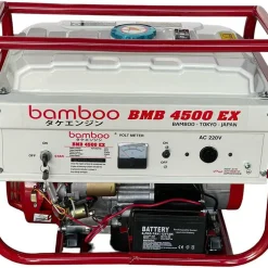 Máy Phát Điện Chạy Xăng 3Kw Bamboo BMB 4500EX-N Đề Điện
