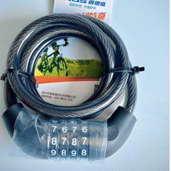 Khóa dây xe đạp 4 số