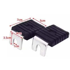 Gác chân phía sau xe đạp, gấp gọn tiện lợi ( Loại tốt)
