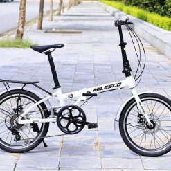 Xe Đạp Gấp Gọn Milesco G100 Khung Nhôm Cao Cấp - hình 3