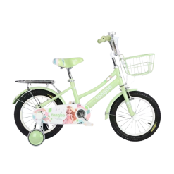Mẫu Mới - Xe Đạp TONGBO Bé Gái Khung Cong 2 Dóng Size 14/16/18